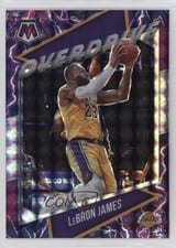 2020-21 Panini Mosaic Overdrive LeBron James #5 card