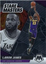 2020-21 Panini Mosaic Stare Masters LeBron James #3 card