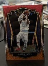 2020 Panini Select LeBron James Elephant Prizm #113 card