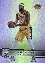 2021-22 Donruss Elite Base Set LeBron James #2 card