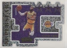 2021-22 Panini Contenders Superstar Die Cuts LeBron James #6 card