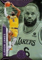 2021-22 Panini Illusions Base Set LeBron James #96 card