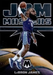 2021-22 Panini Mosaic Jam Masters LeBron James #1 card