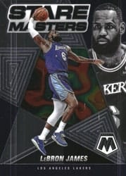 2021-22 Panini Mosaic Stare Masters LeBron James #6 card