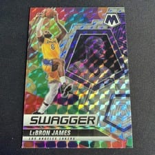 2021-22 Panini Mosaic Swagger LeBron James #2