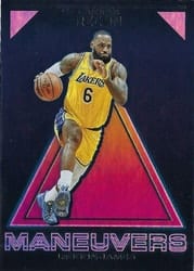 2021-22 Panini Recon Maneuvers LeBron James #6 card