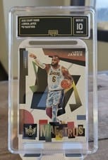 2021 Panini Court Kings Maestros Lebron James card