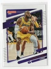 2021 Panini Donruss LeBron James Choice Gold #12 card