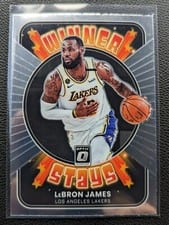 2021 Panini Donruss Optic Winner Stays LeBron James #3 card
