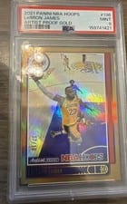 2021 Panini Hoops LeBron James #136 card