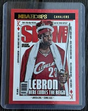 2021 Panini Hoops SLAM LeBron James #93 card