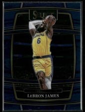 2021 Panini Select LeBron James #100 card
