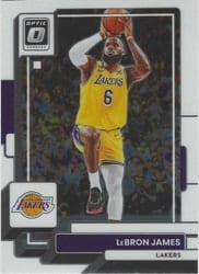 2022-23 Donruss Optic Base Set LeBron James #116 card