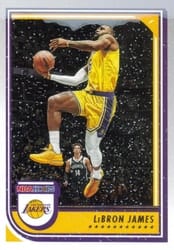 2022-23 Hoops Winter Base Set LeBron James #170 card