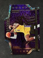 2022-23 Panini Contenders Superstar Die Cuts LeBron James #5 card