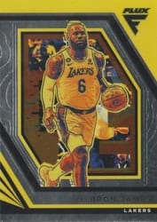 2022-23 Panini Flux Base Set LeBron James #101 card