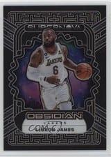 2022-23 Panini Obsidian Supernova LeBron James #6 card