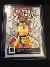 2022 Panini Donruss Bomb Squad LeBron James #3 card