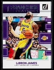 2022 Panini Donruss Franchise Features LeBron James #23 card