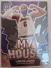 2022 Panini Donruss Optic My House LeBron James #4 card