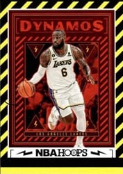 2023-24 Hoops Dynamos LeBron James #2 card