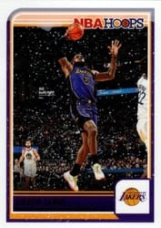2023-24 Hoops Winter Base Set LeBron James #52 card