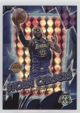 2023-24 Panini Mosaic Storm Chasers LeBron James #11 card