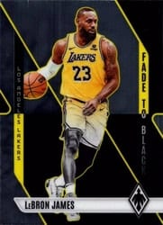 2023-24 Panini Phoenix Fade To Black LeBron James #3 card