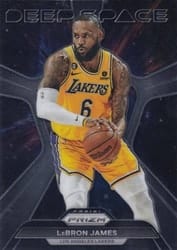 2023-24 Panini Prizm Deep Space LeBron James #7 card