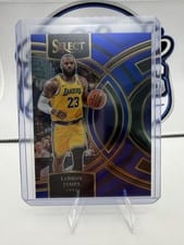 2023-24 Panini Select Base Set LeBron James #135 card