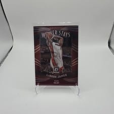 2023 Donruss Optic Winner Stays LeBron James #2 card