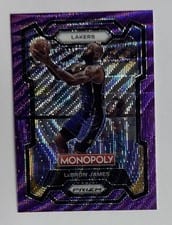 2023 Panini Prizm Monopoly LeBron James #40 card
