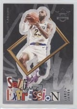 2024-25 Panini Court Kings Self Expression LeBron James #8 card