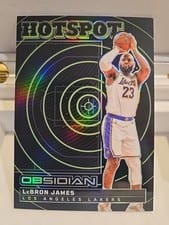 2024-25 Panini Obsidian Hotspot LeBron James #11 card