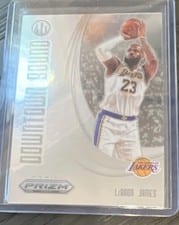 2024-25 Panini Prizm Deca Downtown Bound LeBron James #10 card