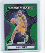 2024-25 Panini Prizm Deep Space LeBron James #5 card
