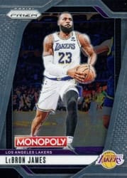 2024-25 Panini Prizm Monopoly Base Set LeBron James #43 card