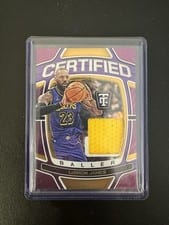 2024-25 Panini Totally Certified Certified Baller LeBron James #CB-LBJ card