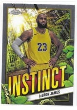 2024-25 Topps Chrome Instinct LeBron James #INS-10 card
