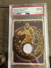 2024 Panini Court Kings Art Nouveau LeBron James #AN-LBJ card