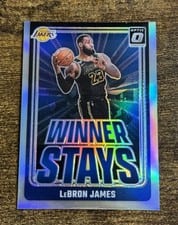 2024 Panini Donruss Optic Winner Stays LeBron James #1 card