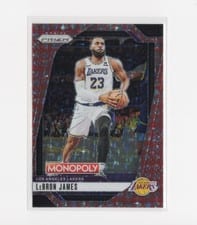 2024 Panini Prizm Monopoly LeBron James #43 card
