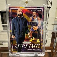 2024 Panini Prizm Sublime LeBron James #22 card