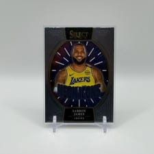 2024 Panini Select Neon Icon LeBron James #7 card