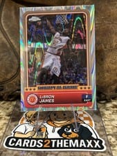 2024 Topps Chrome McDonald's All-American Base Set LeBron James #50 card