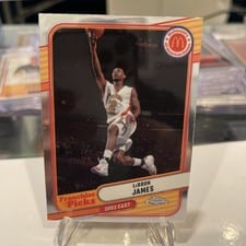 2024 Topps Chrome McDonald's All-American Franchise Picks LeBron James #REA-LEB card