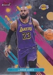 2025-26 Finest Base Set LeBron James #79 card