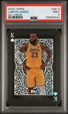 2025-26 Topps All Kings LeBron James #AK-3 card