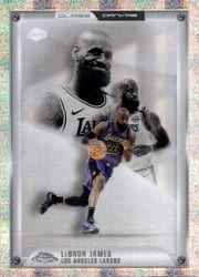2025-26 Topps Chrome Glass Canvas LeBron James #GC-1 card