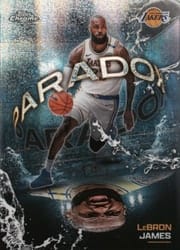 2025-26 Topps Chrome Paradox LeBron James #PX-9 card
